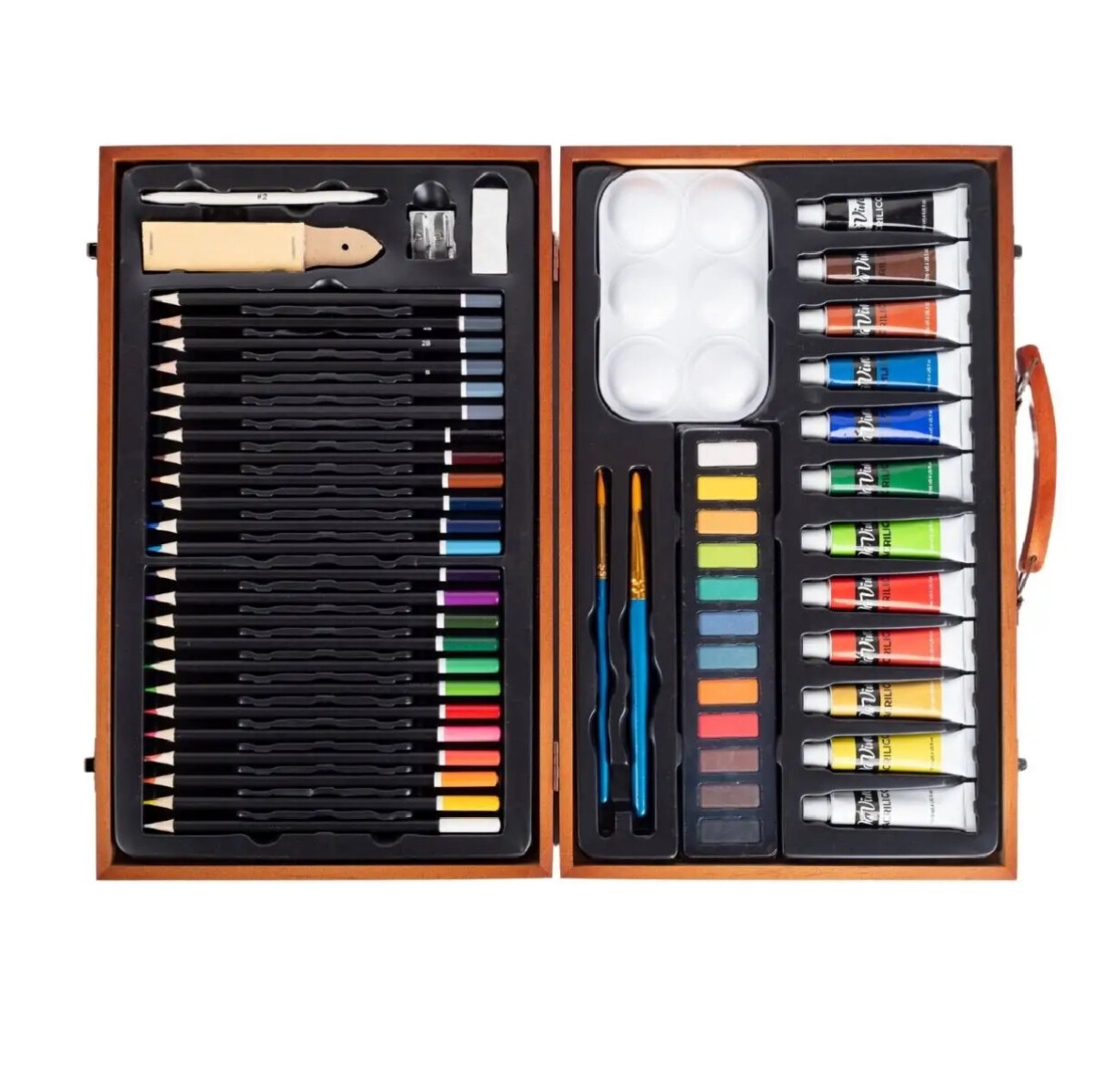 Set de Arte en Valija Da Vinci 56 pcs 