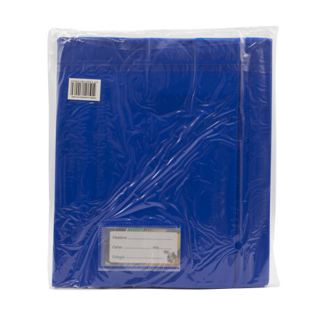 FORRO PVC CUADERNO AZUL (FUNDA X 25) FORRO PVC CUADERNO AZUL (FUNDA X 25)