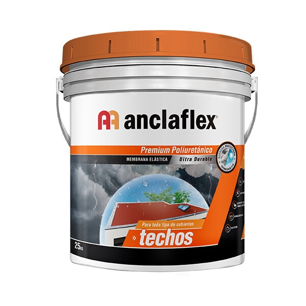 Membrana poliuretanica Anclaflex techos 18L Membrana poliuretanica Anclaflex techos 18L