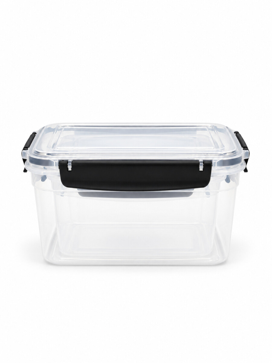 CONTENEDOR DE ALIMENTOS PACK X3 - GRIS OSCURO 