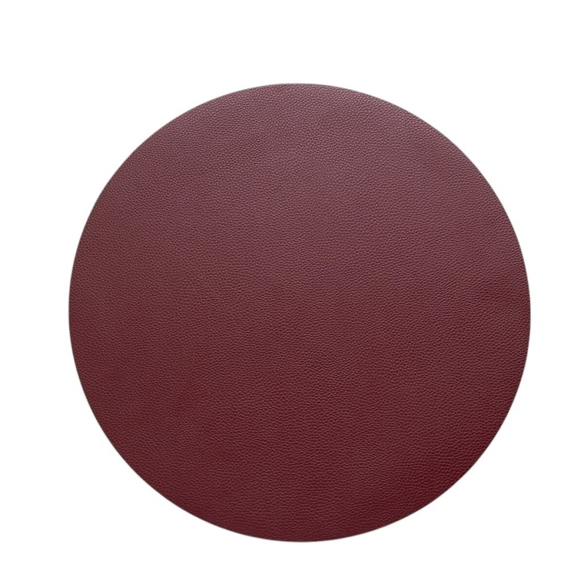 INDIVIDUAL PVC REDONDO COLOR ROJO D38CM 