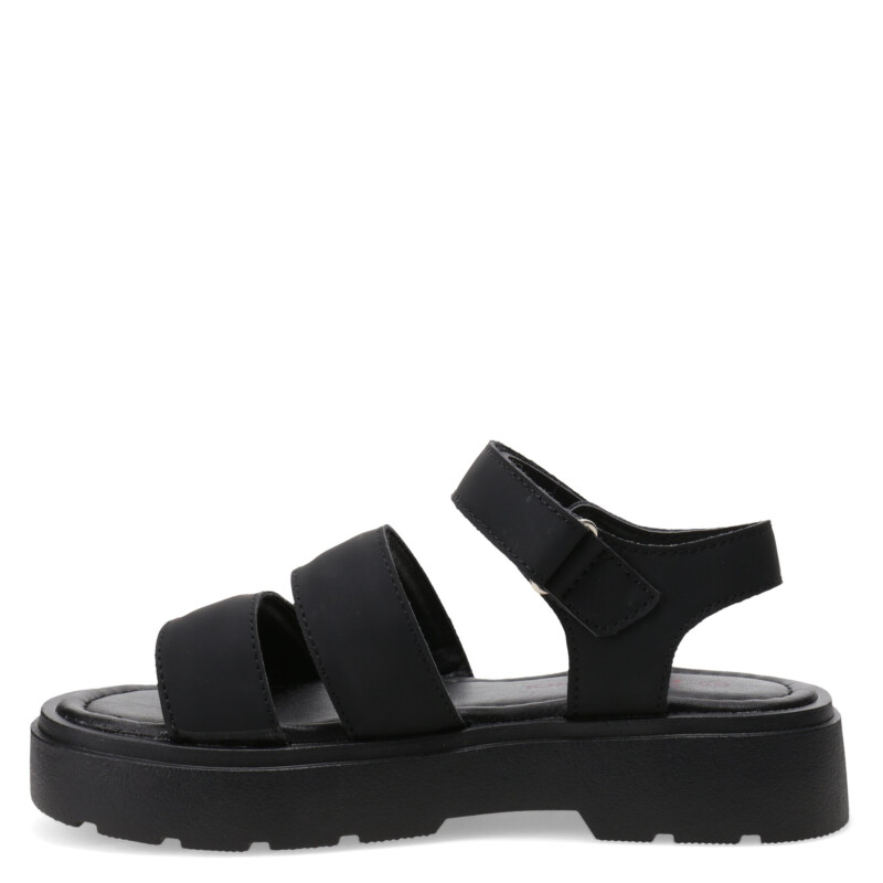 Sandalias de Niña MINI Miss Carol DRAGA con dos tiras Negro