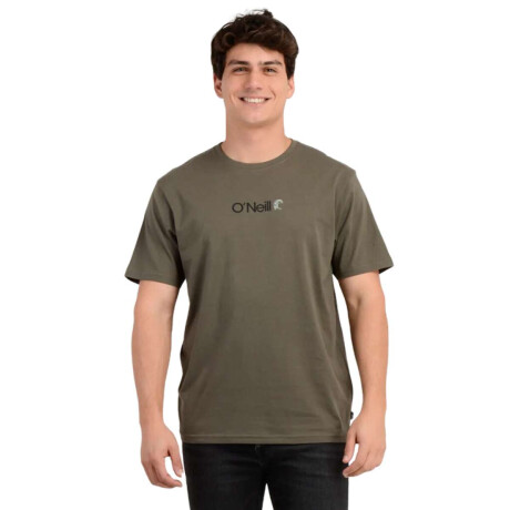 Remera Oneill Og Verbage Verde Oscuro