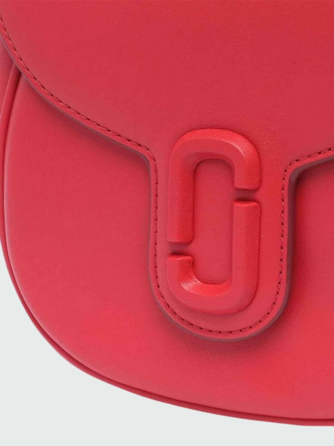 Marc Jacobs - Cartera de cuero, The Saddle Bag Rojo