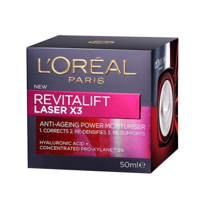 Crema Facial L'Oréal Paris Revitalift Laser X3 Día 50 ML Crema Facial L'Oréal Paris Revitalift Laser X3 Día 50 ML