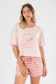 Snoopy pink pj Rosado