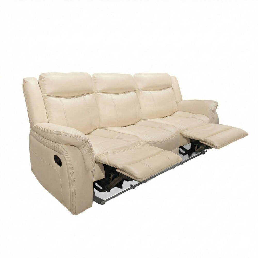 Sofá Recliner 3 Cuerpos - Royal Crema
