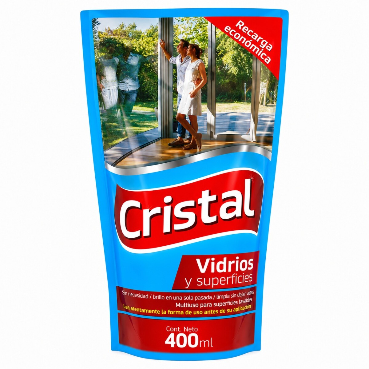 CRISTAL LIMPIA VIDRIOS DOYPACK 400ML 