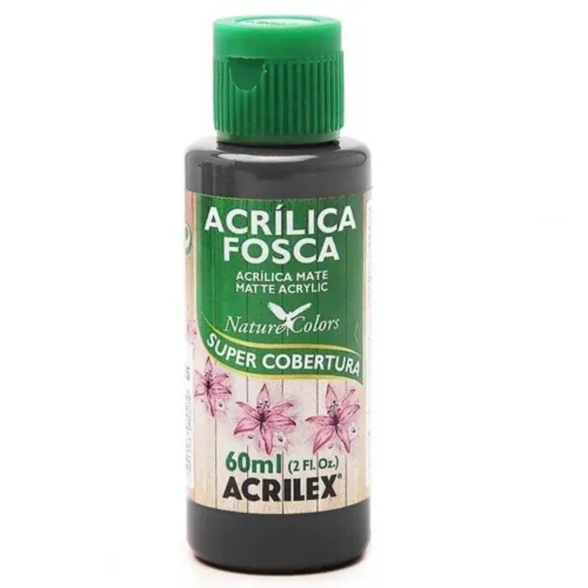 Pintura Acrílica Acrilex Mate 60 ml (Tonos Negros) 