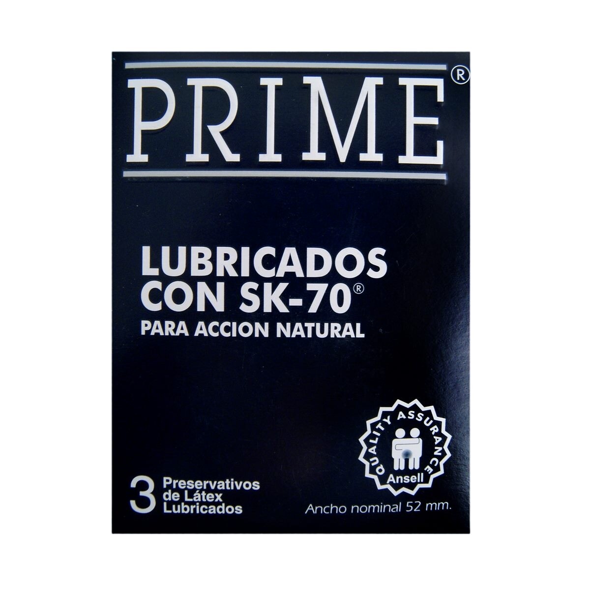 Preservativo Prime Lubricado Sk 70 3 Uds. 