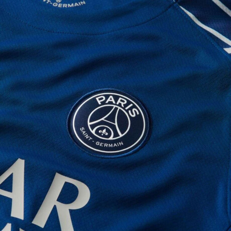 Remera Paris Saint-Germain 2024/25 Stadium Fourth de Hombre Azul