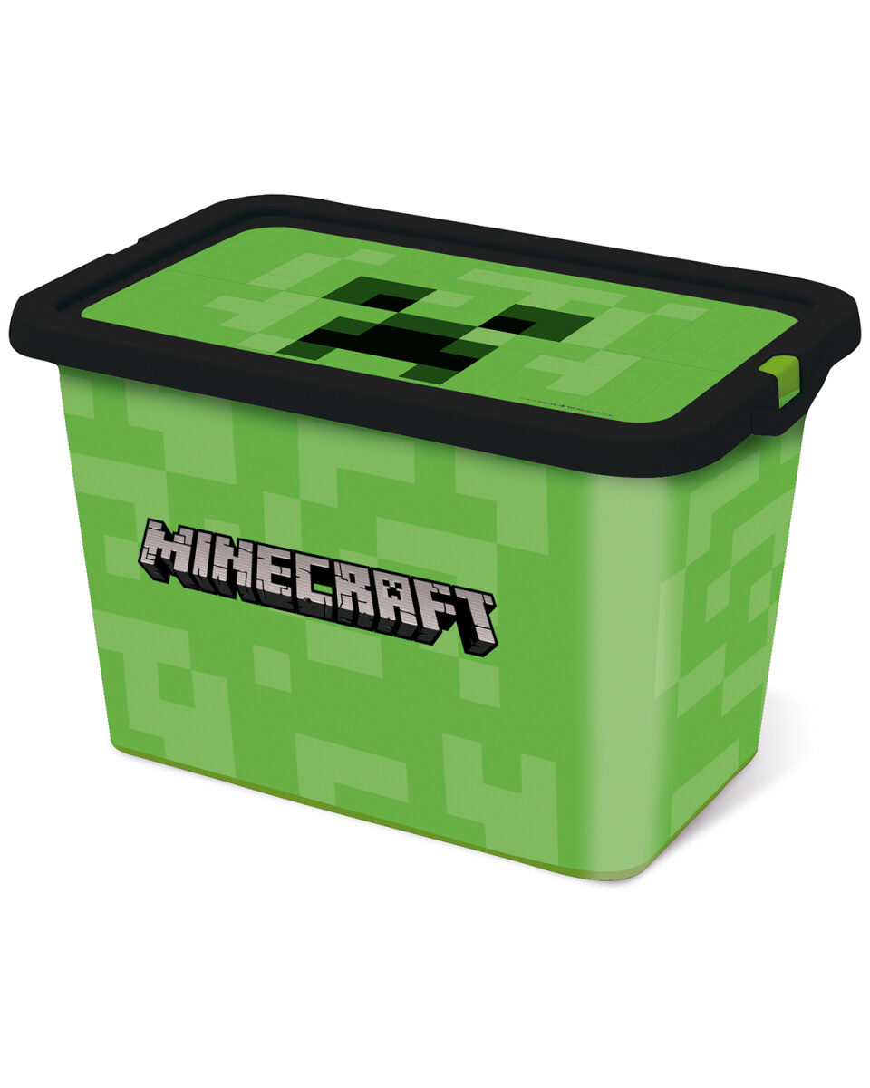 Caja organizadora infantil con tapa Plasútil 7 litros - Minecraft 