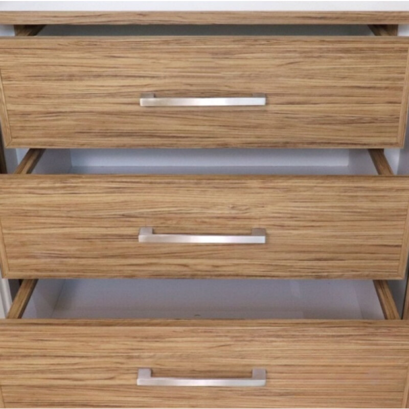 Cajonera Cómoda Nórdico C/ruedas Blanco