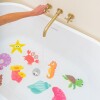 Calcomanías antideslizantes para bañera Guppy