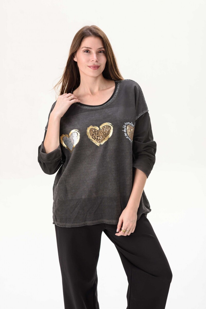 Sweater suna - Negro 