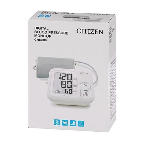Monitor Digital de Presion Sanguínea Citizen CHU306 Unica