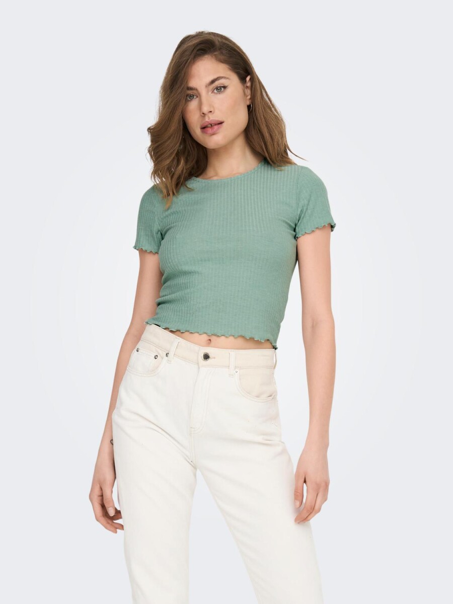 Top Emma Cropped - Jadeite 