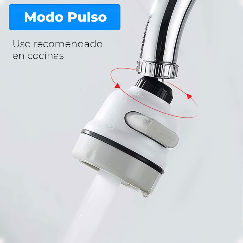 Filtro Para Canilla Con Tres Modos de Chorros Filtro Para Canilla Con Tres Modos de Chorros