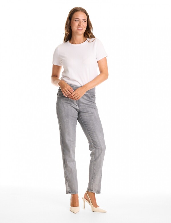 Jegging Metalizada GRIS
