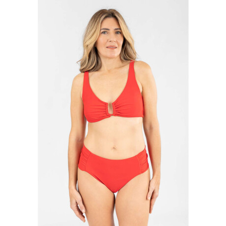 Top leona Hot red