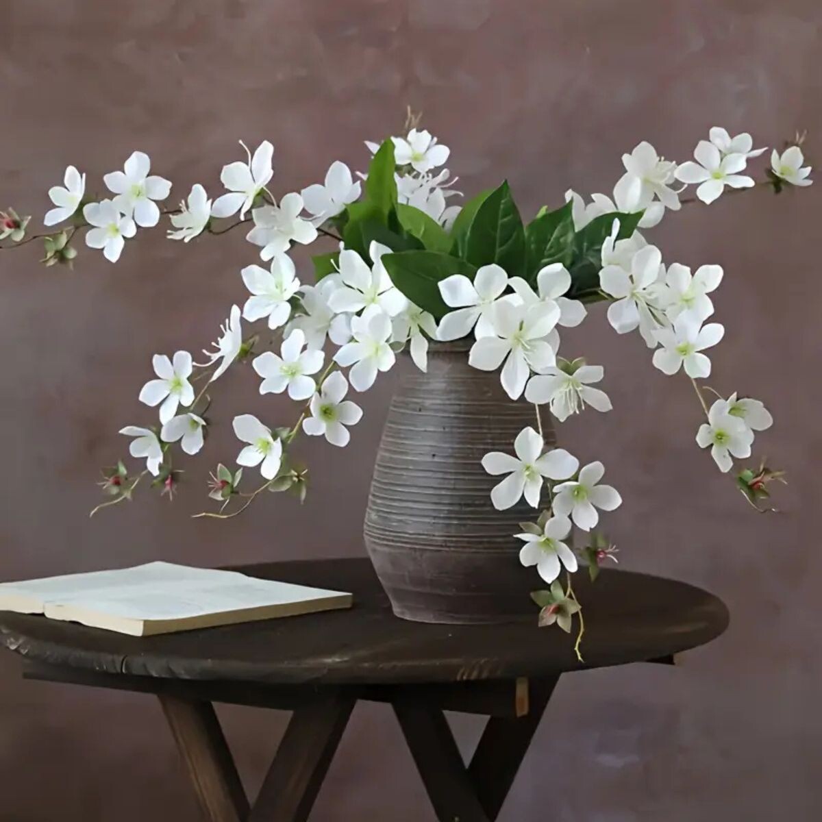 Rama de Flores Blancas 