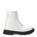 Botas de Niña MINI Miss Carol CLUTCHY acordonada Blanco