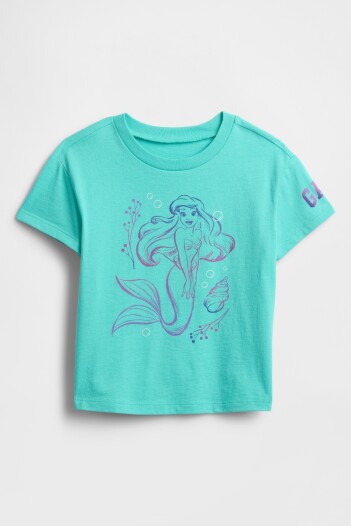 Remera Disney Toddler Niña Water Garden Green