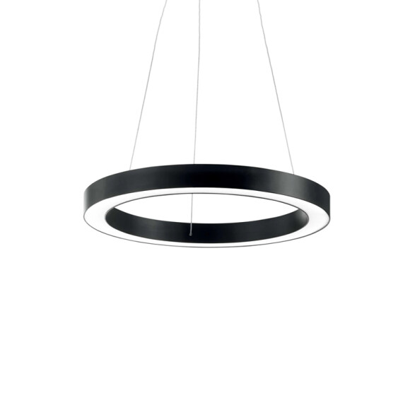 Colgante led negro 36W cálida 3600lm ø60 ZU0460