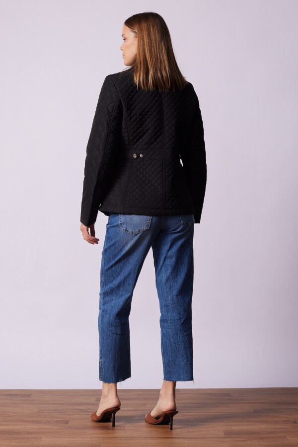 Campera Capitoneada NEGRO