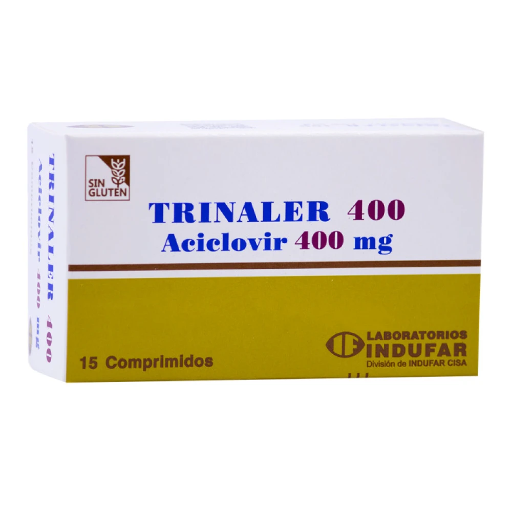 TRINALER 400 MG. CJ X 15 COMP.
