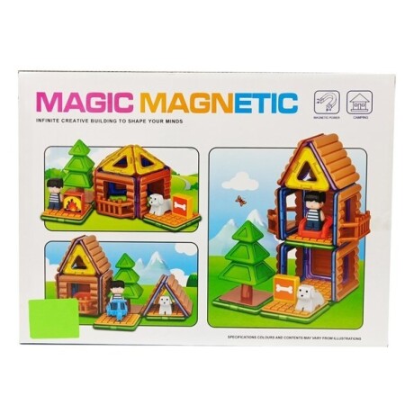 Blocks 40pzas Plàst (18magnét)campin7560 Blocks 40pzas Plàst (18magnét)campin7560