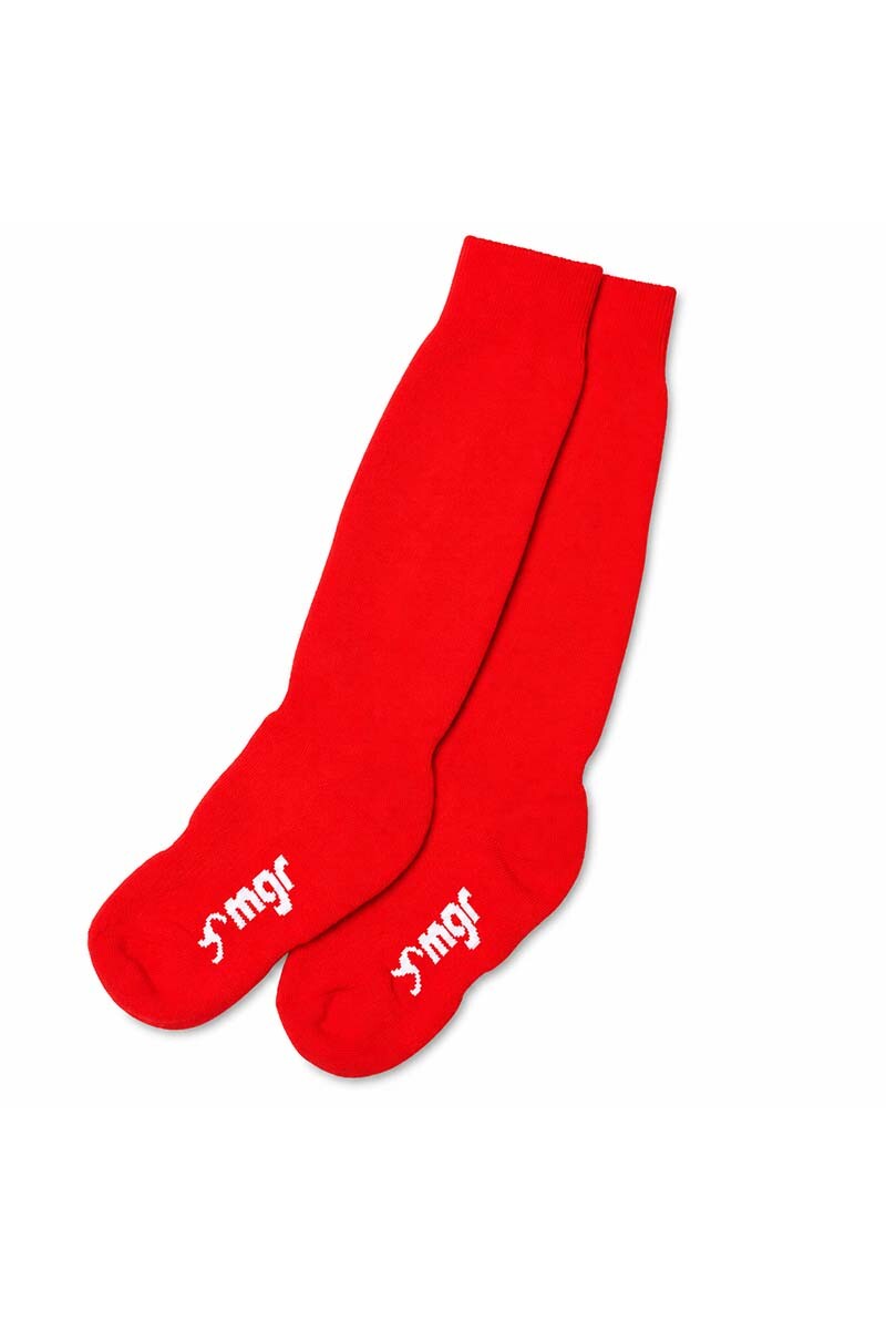MEDIAS DE FUTBOL NIÑOS MGR Rojo