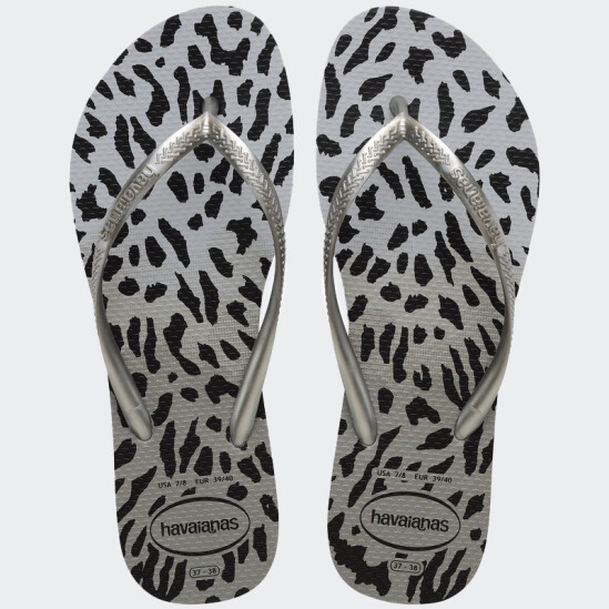Ojotas Havaianas Slim Animals Gris