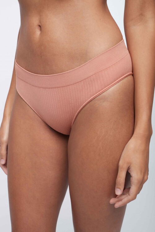 Bikini Canalé Terracota
