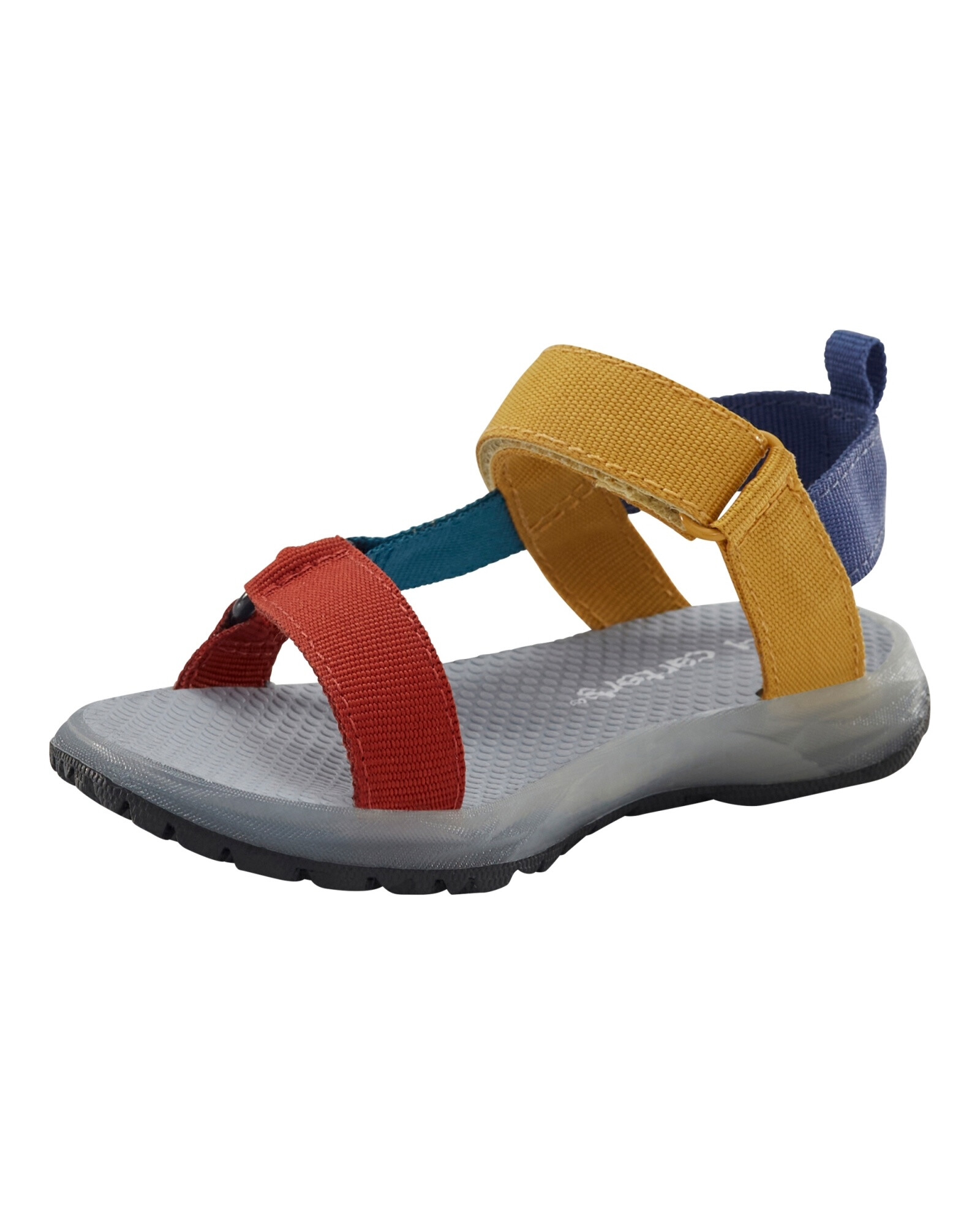 Sandalias con luces, diseño colorblock Sandalias con luces, diseño colorblock