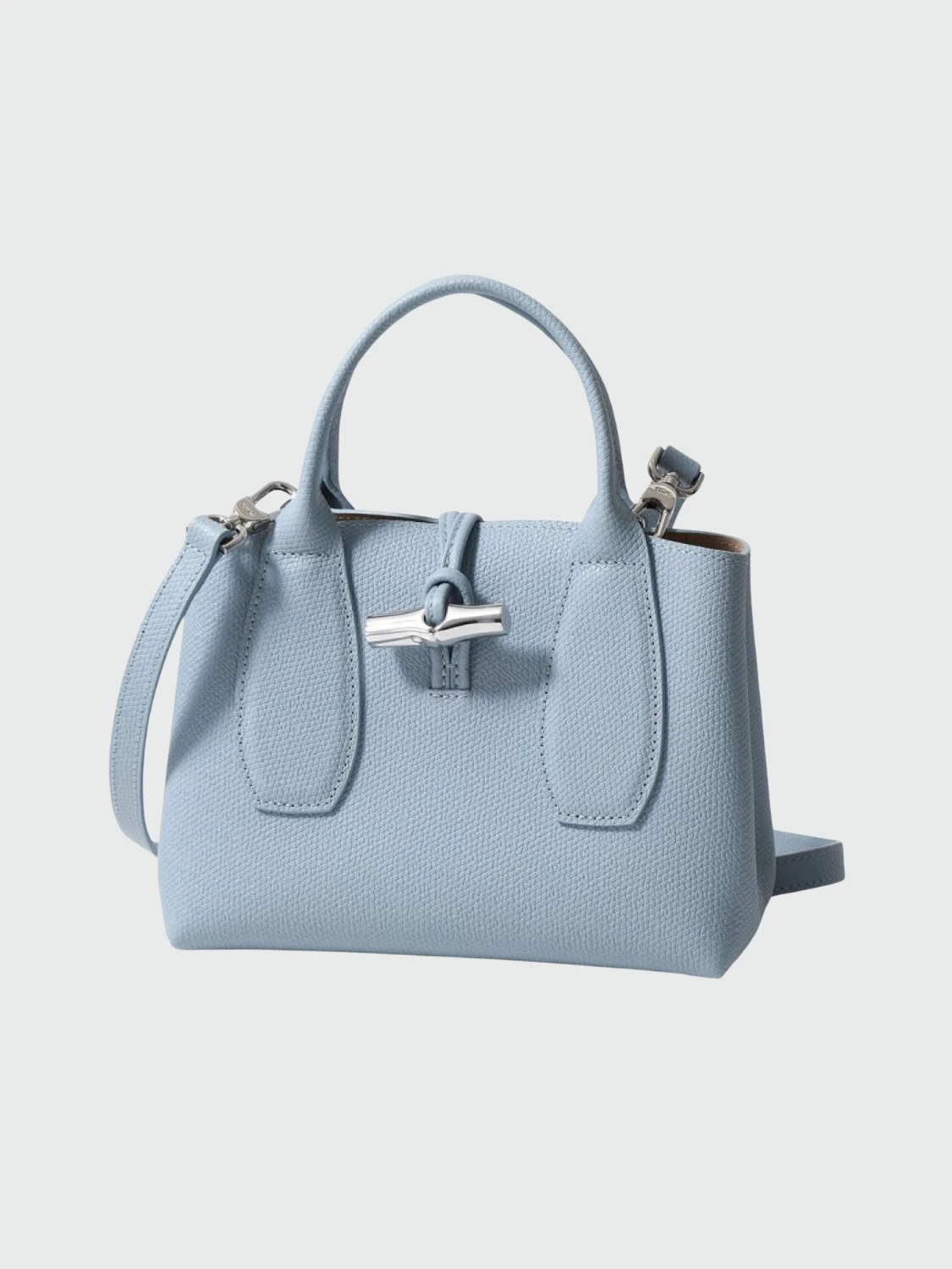 Longchamp -Cartera pequeña de cuero, Roseau 0