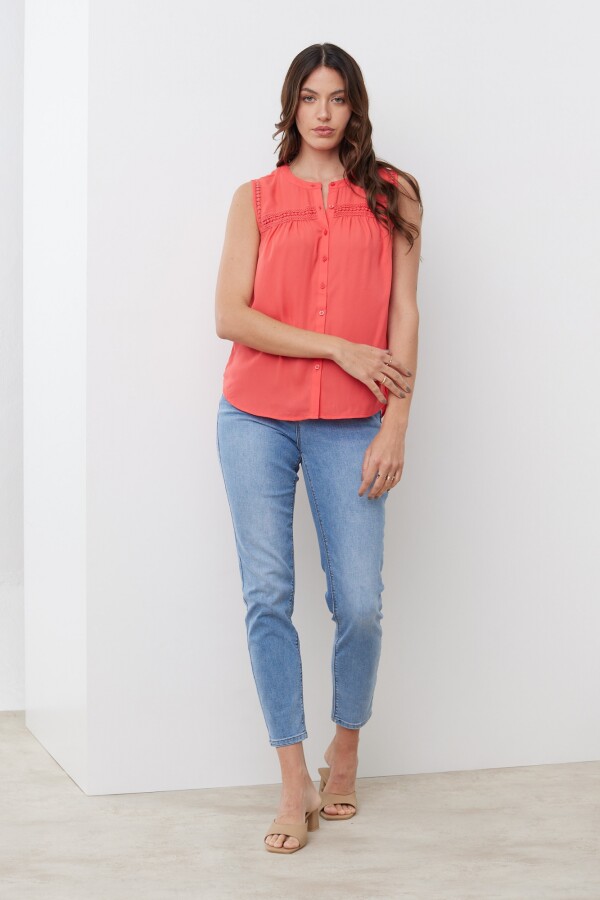 Musculosa Puntilla CORAL