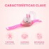 Auto a Control Remoto con Pulsera y Cápsula de Guardado Rosa 1