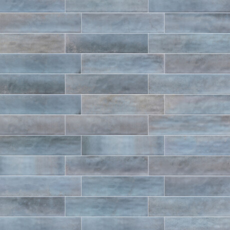 Ceramica Azul Destonificado Brillo 10X40Cm Pared GAMAS DE AZUL