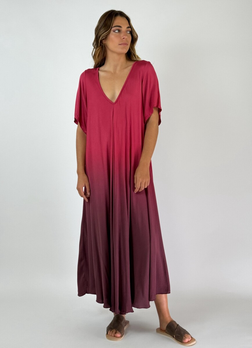 VESTIDO MORA - FUCSIA 