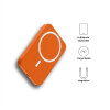 Cargador Magnetico Color Naranja - 10000 Mah Cargador Magnetico Color Naranja - 10000 Mah