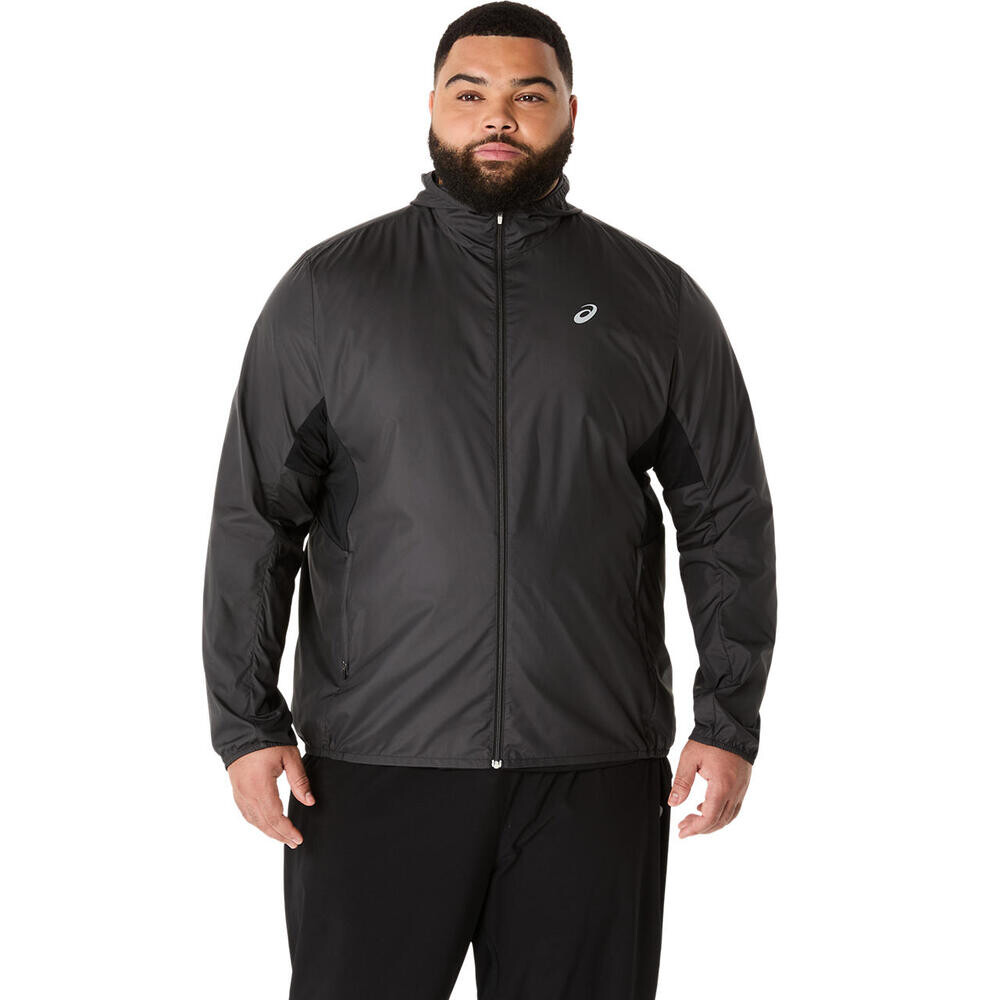 ASICS Silver Jacket - Hombre Performance Black