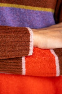 Sweater Rayado Cafe