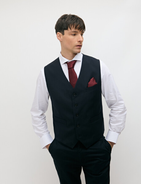 470699 CHALECO VESTIR HARRINGTON LABEL Azul Oscuro