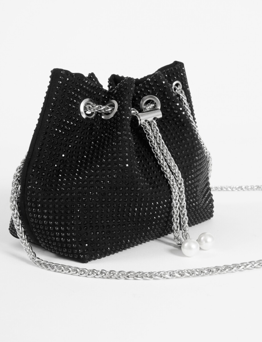 Cartera fiesta bucket - negro 