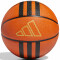 Pelota Adidas Basket Rubber X3 Anaranjado - Negro