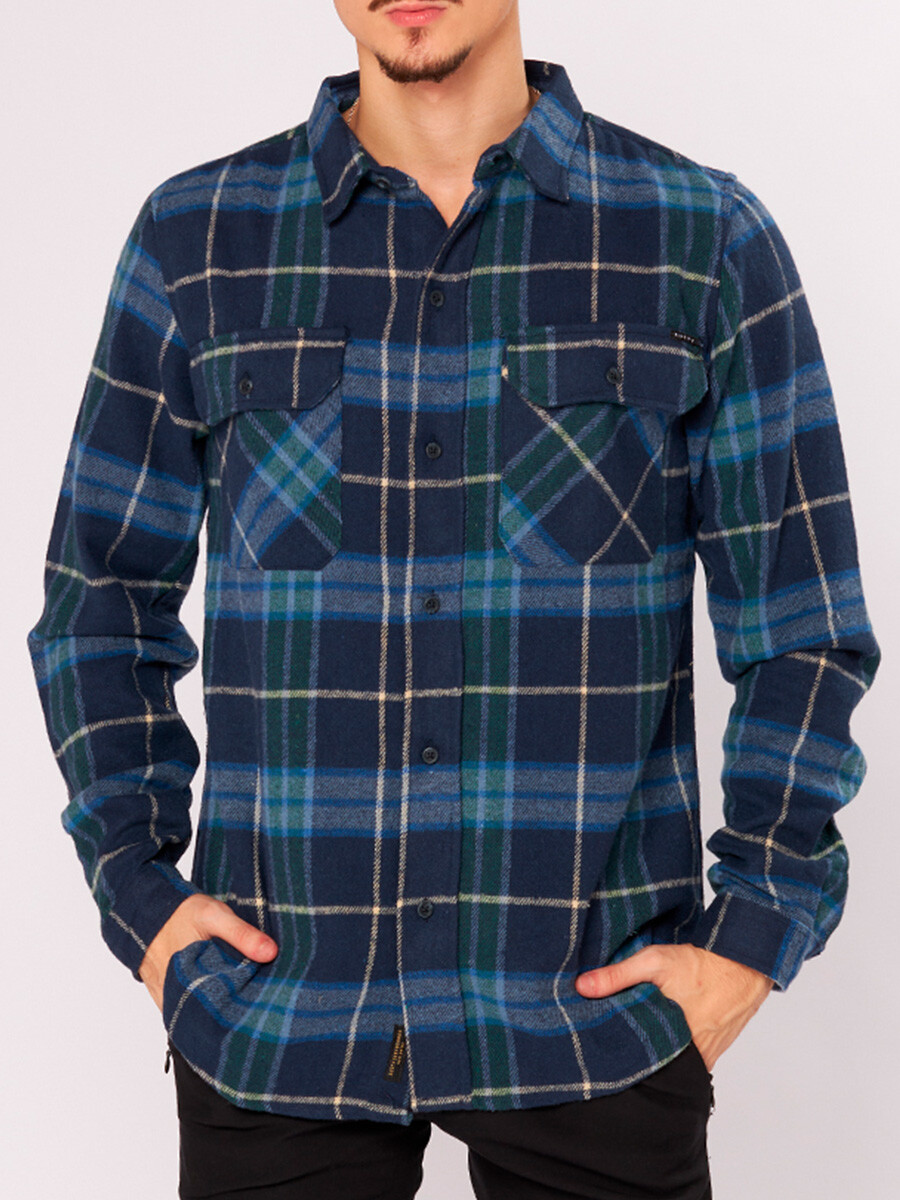 CAMISA MICO RUSTY - Navy 