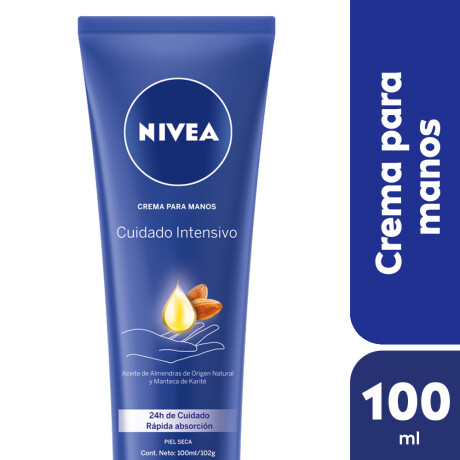 NIVEA CREMA DE MANOS CUIDADO INTENSIVO ACEITE DE ALMENDRAS Y MANTECA DE KARITE PIEL SECA 100ml NIVEA CREMA DE MANOS CUIDADO INTENSIVO ACEITE DE ALMENDRAS Y MANTECA DE KARITE PIEL SECA 100ml