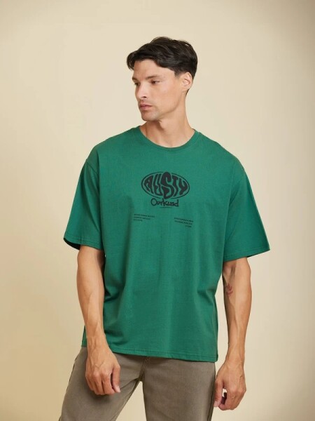 T-SHIRT RUSTY AZORES VERDE