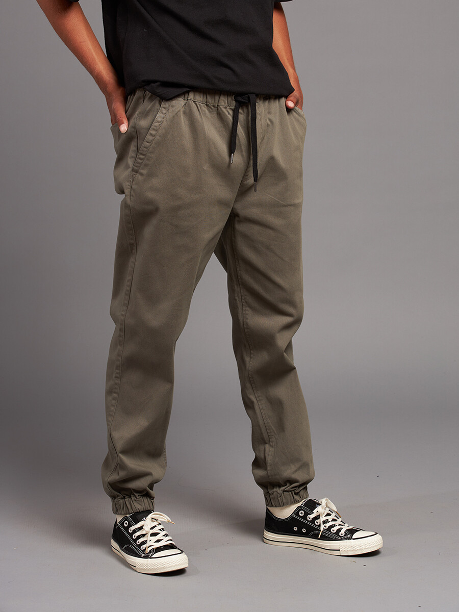 PANTALON MAURO RUSTY - Verde Oscuro 